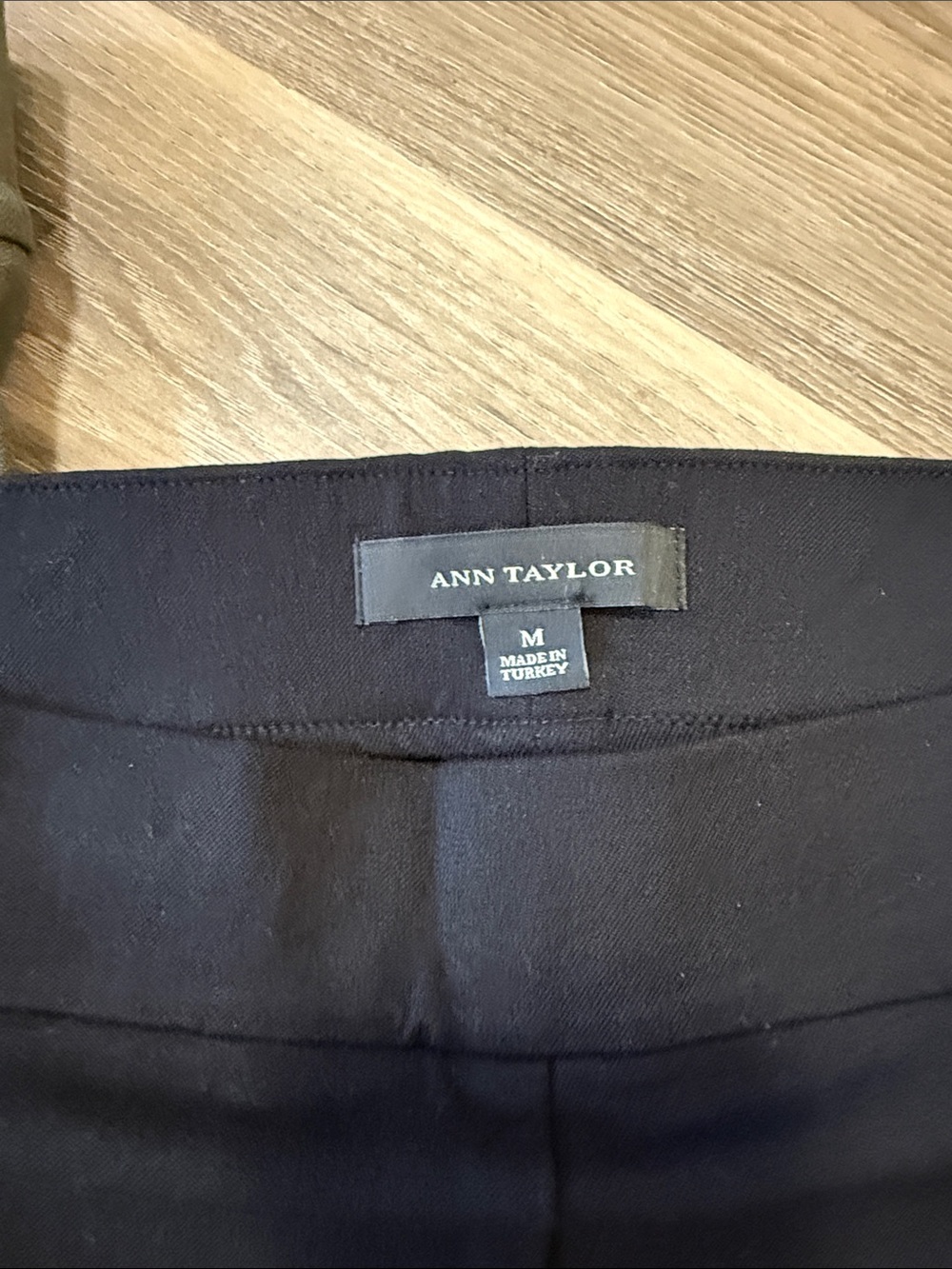 Set of 2 Ann Taylor Ponte Pants - Black and Olive - Picture 2 of 5